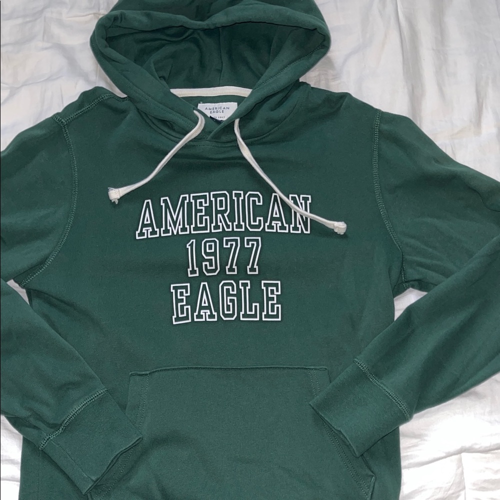 American Eagle Outfitters Forest Green Sweatshirt